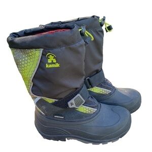 Kamik  Kid's Snowfall P Boots Black Youth 5